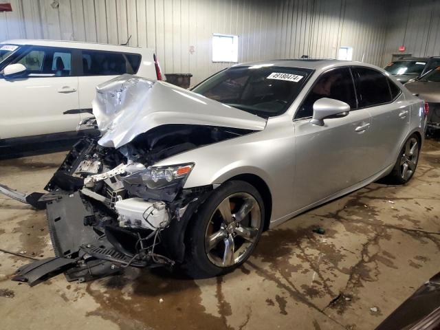 JTHCE1D28E5002717 - 2014 LEXUS IS 350 SILVER photo 1