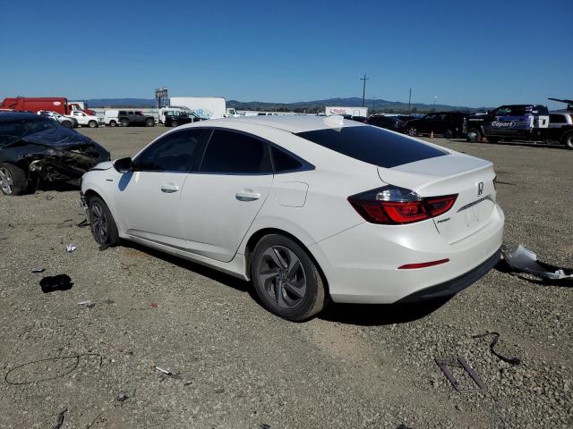 19XZE4F13KE009737 - 2019 HONDA INSIGHT LX WHITE photo 2