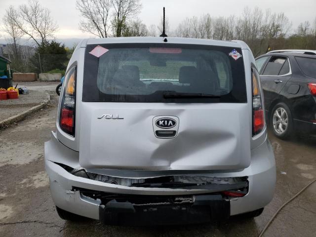 KNDJT2A16B7265725 - 2011 KIA SOUL SILVER photo 6