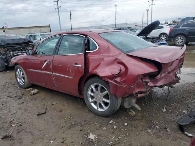 2G4WE537351217082 - 2005 BUICK LACROSSE CXS MAROON photo 2