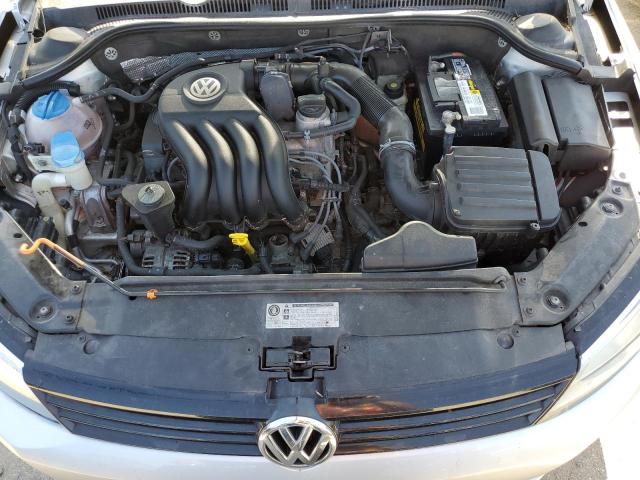 3VW2K7AJ2CM308479 - 2012 VOLKSWAGEN JETTA BASE 银色 照片 11