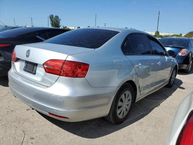 3VW2K7AJ2CM308479 - 2012 VOLKSWAGEN JETTA BASE 银色 照片 3