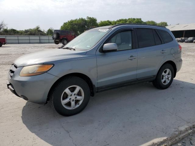 5NMSG13D78H207859 - 2008 HYUNDAI SANTA FE GLS GRAY photo 1