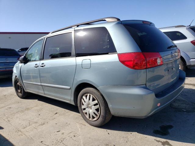 5TDZK23C98S189775 - 2008 TOYOTA SIENNA CE BLUE photo 2