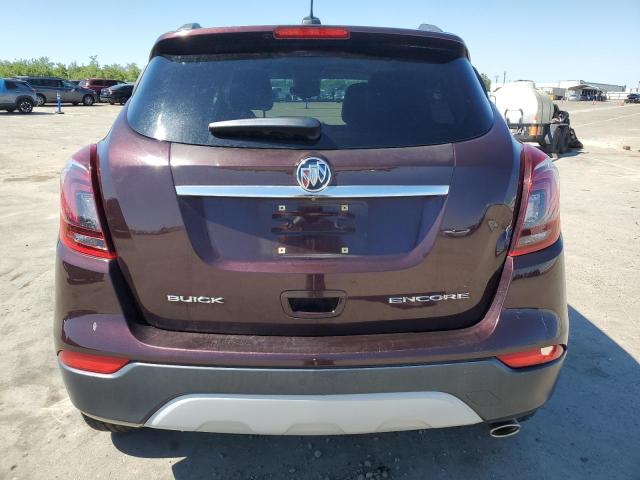 KL4CJBSB6JB693158 - 2018 BUICK ENCORE PREFERRED II BURGUNDY photo 6