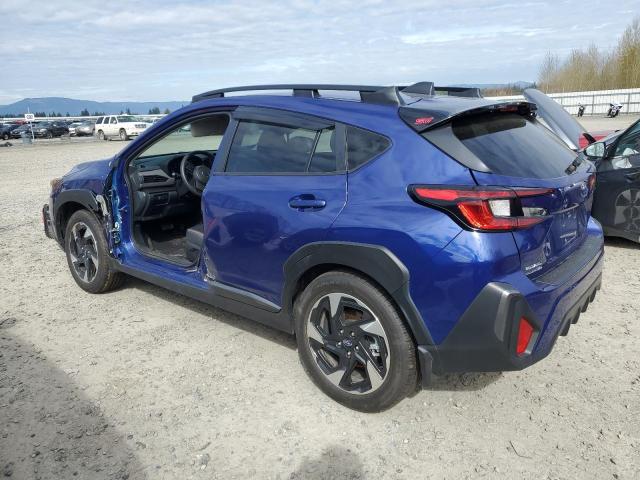 4S4GUHN64R3703638 - 2024 SUBARU CROSSTREK LIMITED BLUE photo 2