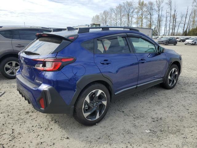 4S4GUHN64R3703638 - 2024 SUBARU CROSSTREK LIMITED BLUE photo 3