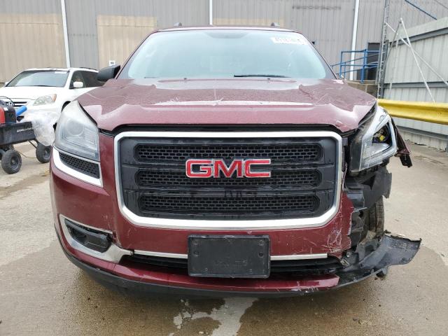 1GKKRPKD4FJ318475 - 2015 GMC ACADIA SLE RED photo 5