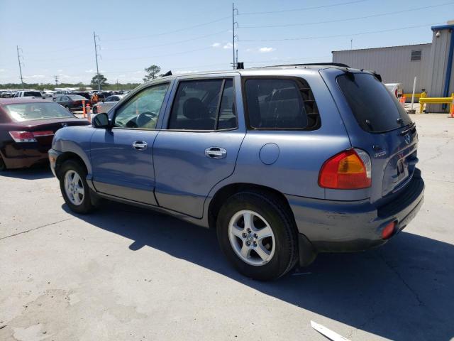 KM8SC73D92U282007 - 2002 HYUNDAI SANTA FE GLS BLUE photo 2