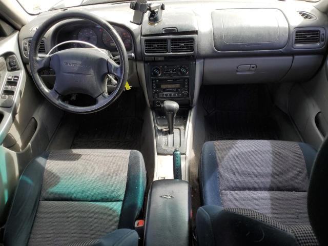 JF1SF65612H752985 - 2002 SUBARU FORESTER S SILVER photo 8