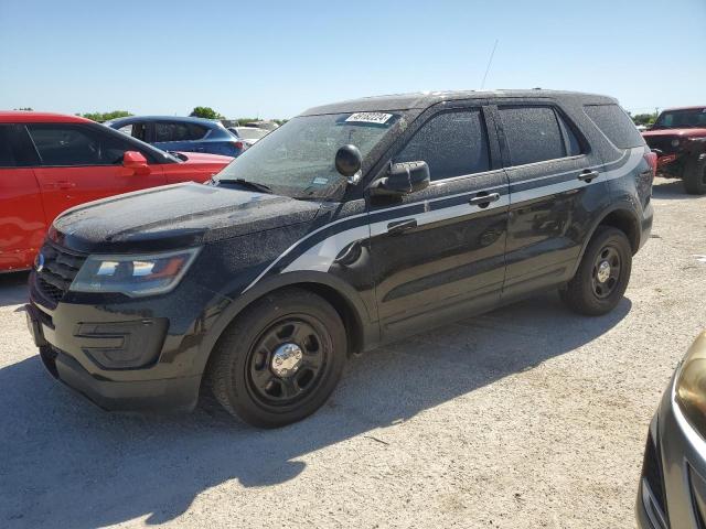 1FM5K8AR3HGB55524 - 2017 FORD EXPLORER POLICE INTERCEPTOR 黑色 照片 1