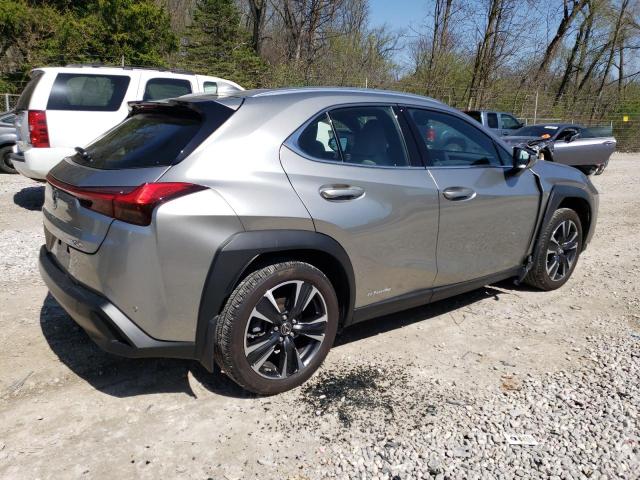 JTHP9JBH9M2040616 - 2021 LEXUS UX 250H SILVER photo 3