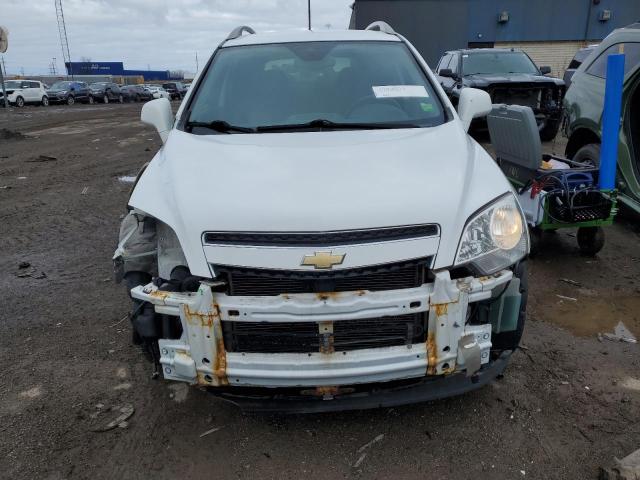 3GNAL3EK3ES590015 - 2014 CHEVROLET CAPTIVA LT WHITE photo 5