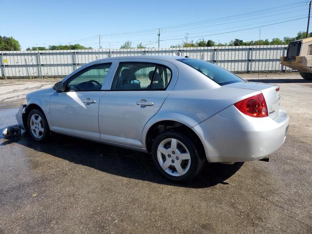 1G1AK58F087240553 - 2008 CHEVROLET COBALT LS SILVER photo 2