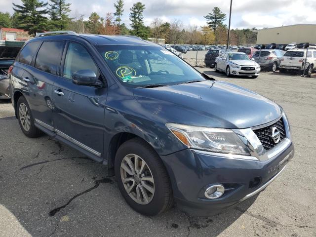 5N1AR2MM8GC618268 - 2016 NISSAN PATHFINDER S BLUE photo 4