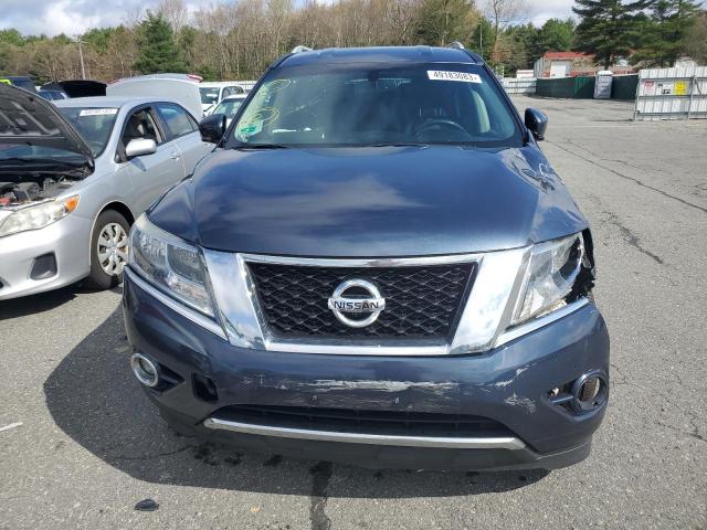 5N1AR2MM8GC618268 - 2016 NISSAN PATHFINDER S BLUE photo 5