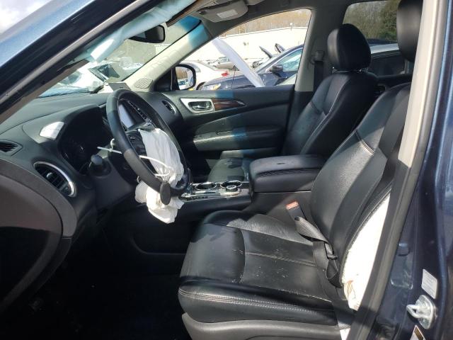 5N1AR2MM8GC618268 - 2016 NISSAN PATHFINDER S BLUE photo 7