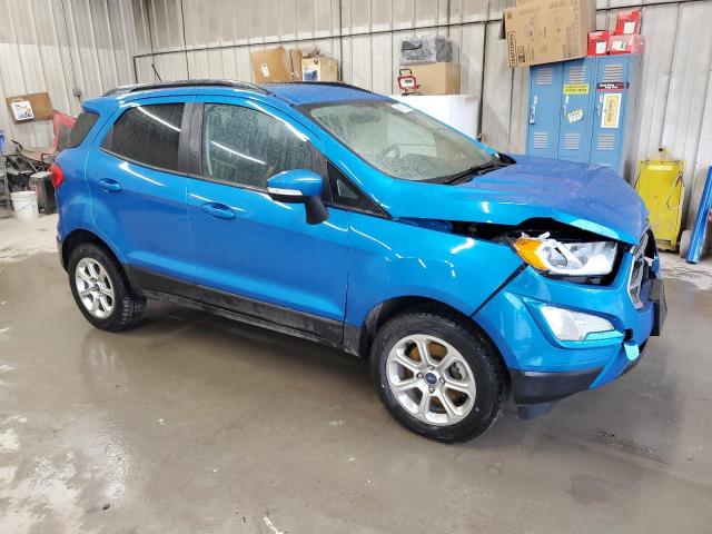 MAJ6S3GL3KC277206 - 2019 FORD ECOSPORT SE BLUE photo 4