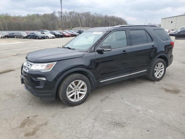 1FM5K8D80KGA74877 - 2019 FORD EXPLORER XLT BLACK photo 1