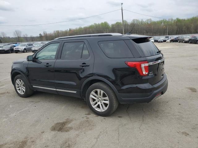 1FM5K8D80KGA74877 - 2019 FORD EXPLORER XLT BLACK photo 2