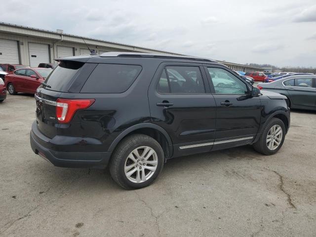 1FM5K8D80KGA74877 - 2019 FORD EXPLORER XLT BLACK photo 3