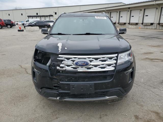 1FM5K8D80KGA74877 - 2019 FORD EXPLORER XLT BLACK photo 5