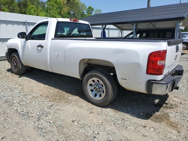 1GCEC14X17Z643845 - 2007 CHEVROLET SILVERADO C1500 CLASSIC WHITE photo 2