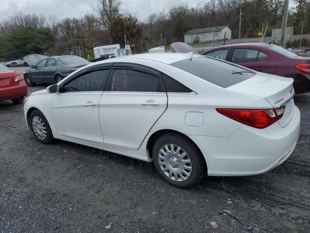 5NPEB4AC3BH181651 - 2011 HYUNDAI SONATA GLS WHITE photo 2