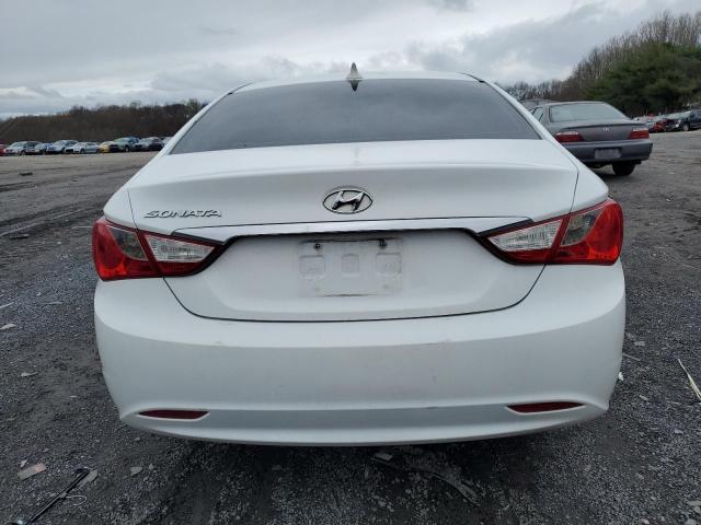 5NPEB4AC3BH181651 - 2011 HYUNDAI SONATA GLS WHITE photo 6