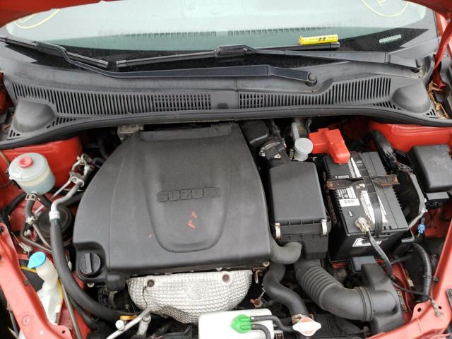 JS2YB5A34C6301896 - 2012 SUZUKI SX4 ORANGE photo 7