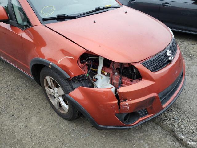 JS2YB5A34C6301896 - 2012 SUZUKI SX4 ORANGE photo 9