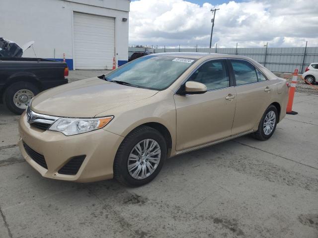 4T1BF1FK2CU061283 - 2012 TOYOTA CAMRY BASE BEIGE photo 1