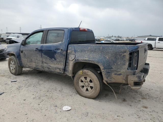 1GCGSBEN4K1279863 - 2019 CHEVROLET COLORADO BLUE photo 2