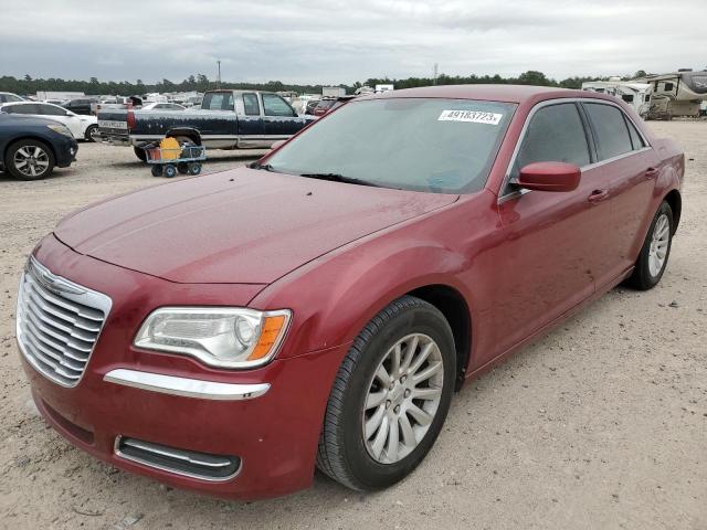 2C3CCAAG1EH124310 - 2014 CHRYSLER 300 RED photo 1