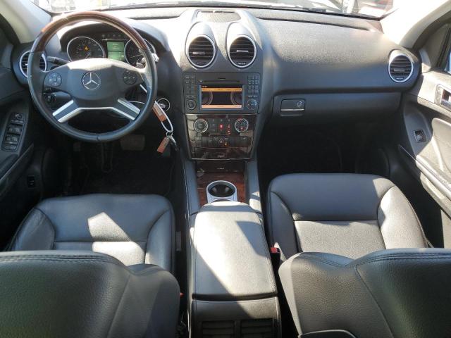 4JGBB8GB9AA593065 - 2010 MERCEDES-BENZ ML 350 4MATIC WHITE photo 8