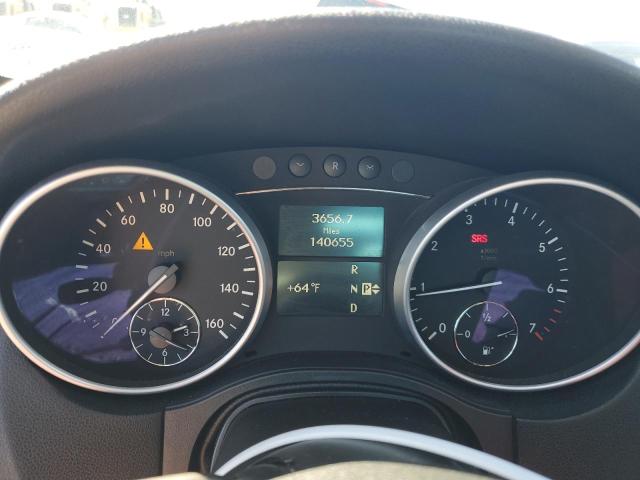 4JGBB8GB9AA593065 - 2010 MERCEDES-BENZ ML 350 4MATIC WHITE photo 9