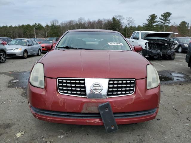 1N4BA41E54C930557 - 2004 NISSAN MAXIMA SE RED photo 5