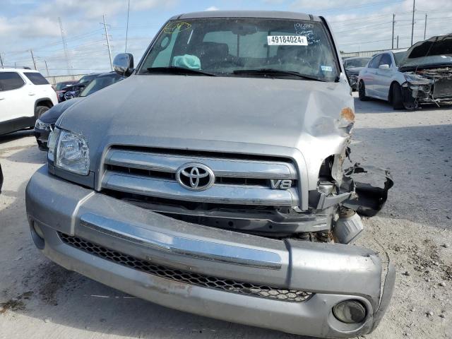 5TBRT34183S404712 - 2003 TOYOTA TUNDRA ACCESS CAB SR5 SILVER photo 5