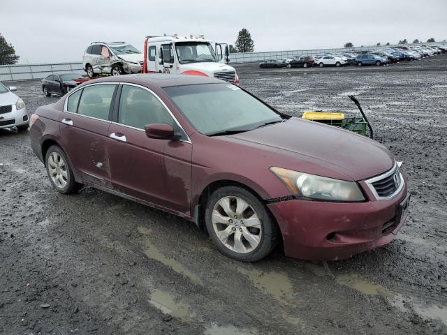 1HGCP36708A040889 - 2008 HONDA ACCORD EX RED photo 4