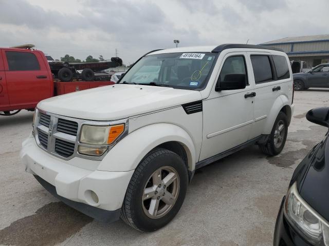 1D8GU58K67W557221 - 2007 DODGE NITRO SLT WHITE photo 1