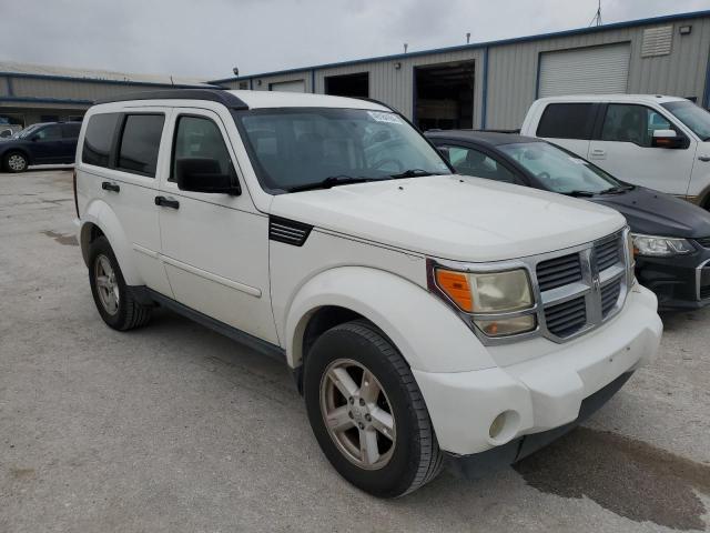 1D8GU58K67W557221 - 2007 DODGE NITRO SLT WHITE photo 4