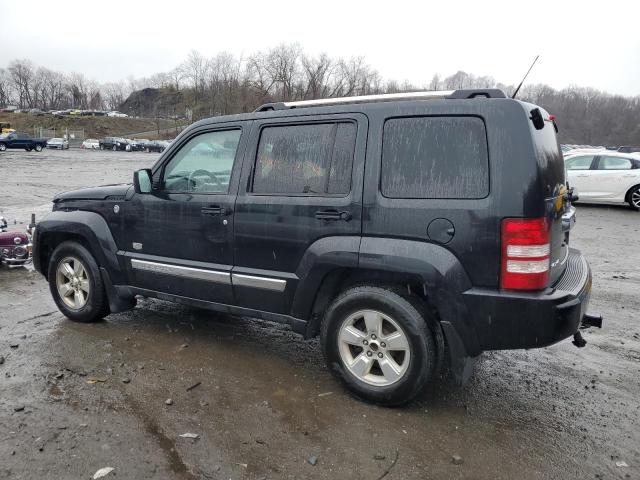 1J4PN2GK2BW557957 - 2011 JEEP LIBERTY SPORT BLACK photo 2