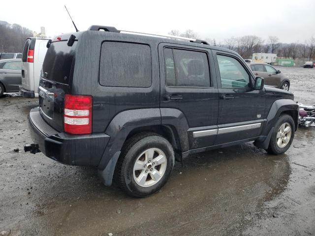 1J4PN2GK2BW557957 - 2011 JEEP LIBERTY SPORT BLACK photo 3