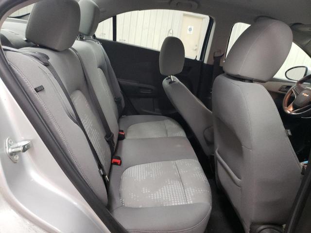 1G1JA5SHXG4113788 - 2016 CHEVROLET SONIC LS SILVER photo 10