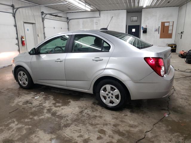 1G1JA5SHXG4113788 - 2016 CHEVROLET SONIC LS SILVER photo 2