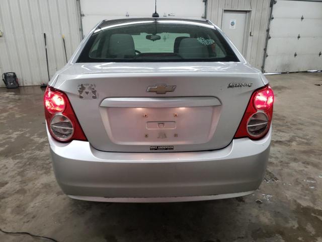 1G1JA5SHXG4113788 - 2016 CHEVROLET SONIC LS SILVER photo 6