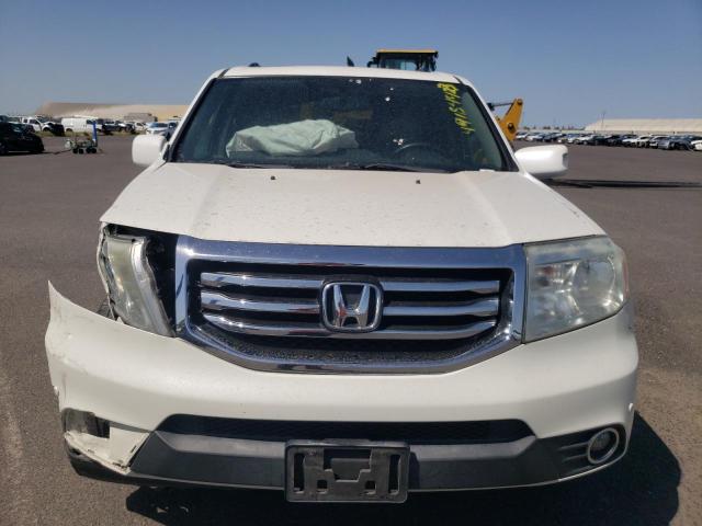 5FNYF3H99DB043491 - 2013 HONDA PILOT TOURING WHITE photo 5