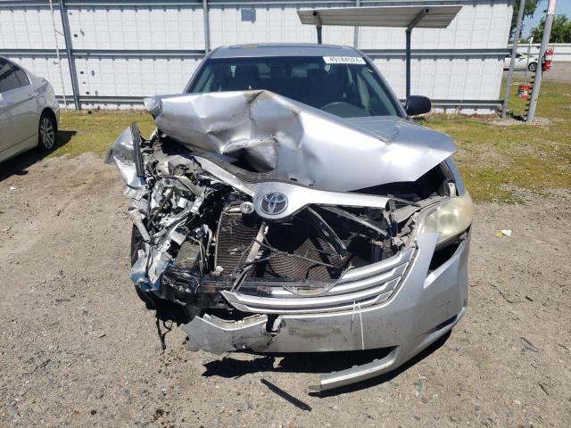 JTNBE46K973076444 - 2007 TOYOTA CAMRY CE SILVER photo 5