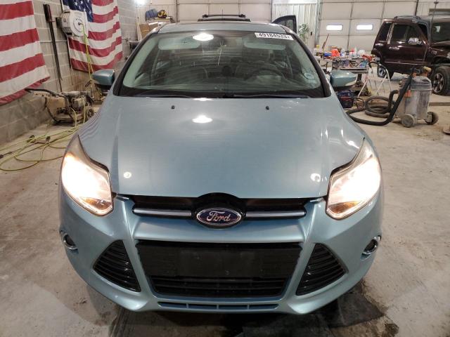 1FAHP3M26CL415845 - 2012 FORD FOCUS SEL TEAL photo 5