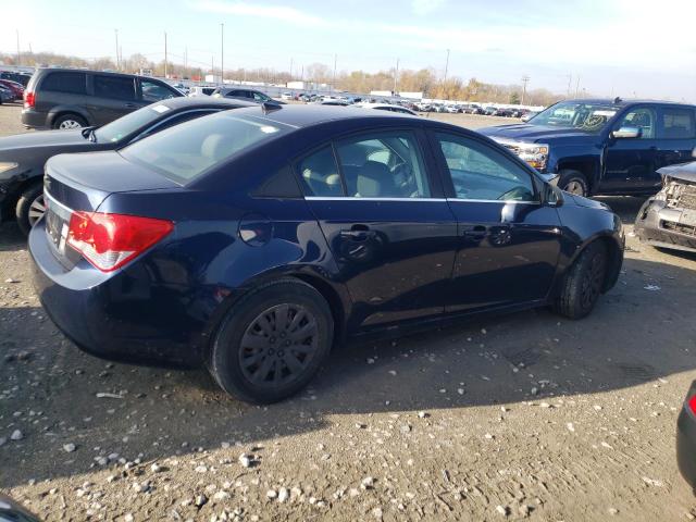 1G1PC5SH3B7129858 - 2011 CHEVROLET CRUZE LS BLUE photo 3